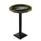 Holland Bar Stool Co 36" Blk Wrinkle Anaheim Ducks Pub Table L217B3628AnaDks - alternate 1